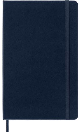 Записная книжка Classic Твердая обложка, Cиний Cапфир - Front view