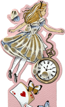 LE ALICE - ORIGAMO BOOKMARK
