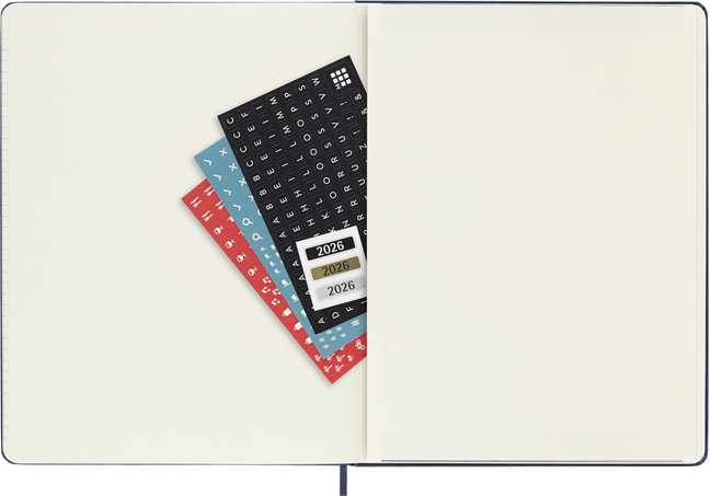 12M WKLY NTBK XL SAP.BLUE HARD