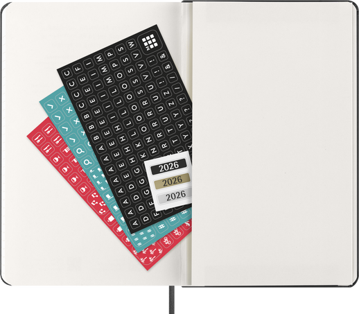 12M PRO WKLY VERT LG BLK HARD