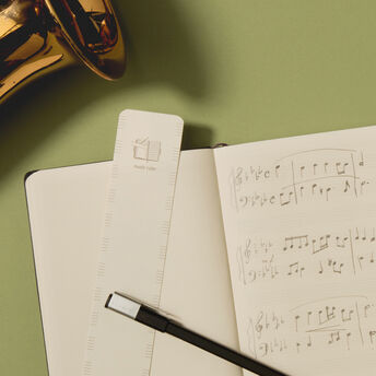 ART MUSIC NOTEBOOK LG BLK