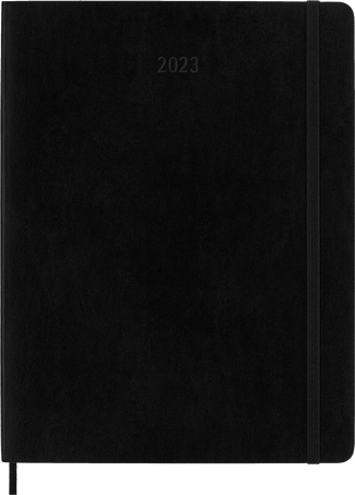 Classic Planner 2023 12M MONTHLY XL BLK SOFT