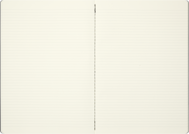 CAHIER JNLS A4 RUL BLK-KR.BROWN-CRAN.RED