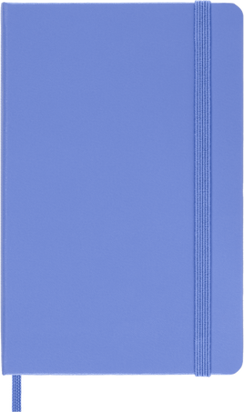 Classic Notebook Hard Cover, Hydrangea Blue - Front view