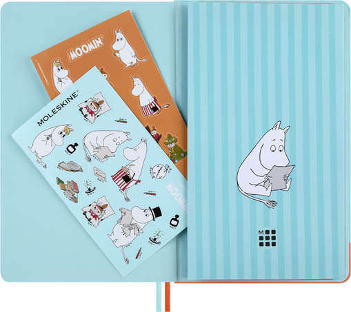 BUNDLE - NTBK + TUMBLER + PIN MOOMIN
