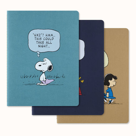 LE PEANUTS BUNDLE X3CAHIER XL ASST.COL.