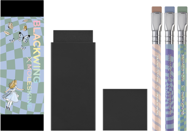 LE ALICE-BLACKWING SET OF 12 F MINI PENC