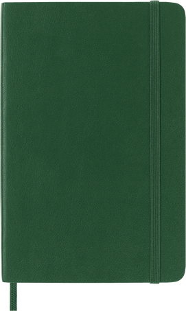Classic Notebook Soft Cover, Myrtle Green - Front view