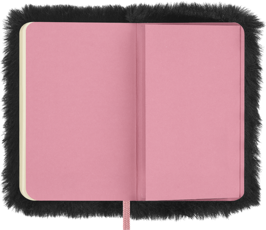 NTBK FUR XS PLAIN BLACK BOX BLACKPINK