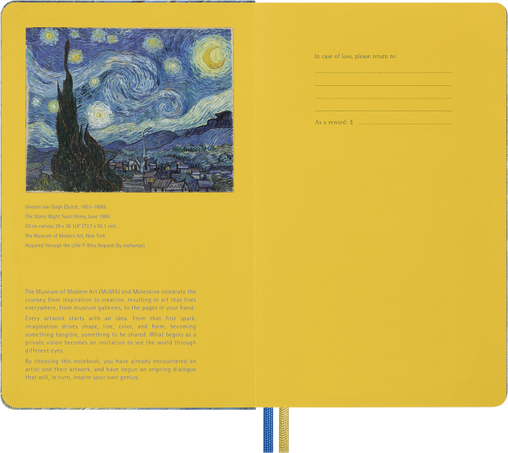 NOTEBOOK LARGE SKETCHBOOK VAN GOGH