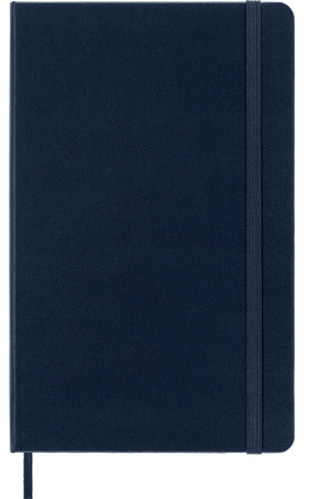 Classic Notizbuch NOTEBOOK LG DOT HARD SAP.BLUE
