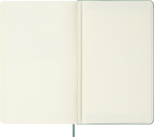 NOTEBOOK LG RULED HARD SAGE GREEN+TEXT