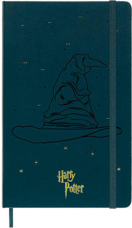Harry Potter Notebooks LE NB H.POTTER LG RUL BOOK 1 TD.GREEN