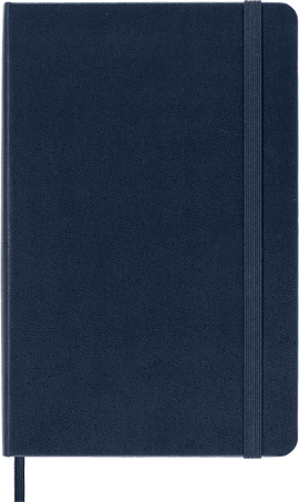 Classic Notebook Hard Cover, Sapphire Blue - Front view