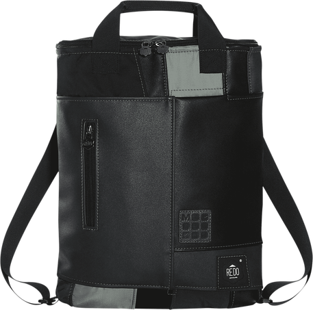 REDO UPCYCLED BACKPACK SLIM PATCHWORK 3