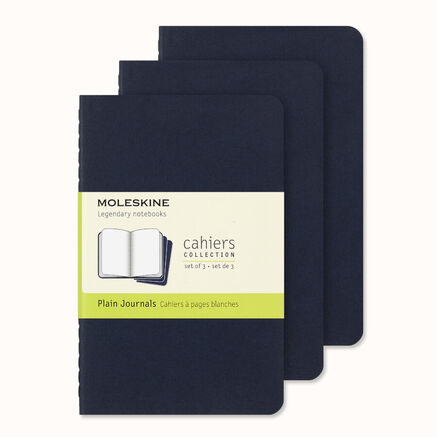 CAHIER JNLS PK PLA INDIGO.BLU