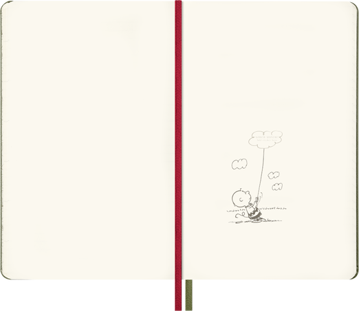UNDATED PLANNER PEANUTS HARD