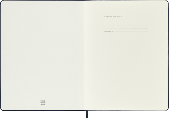 12M WKLY NTBK XL SAP.BLUE HARD