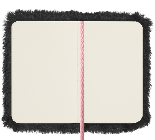 NTBK FUR XS PLAIN BLACK BOX BLACKPINK