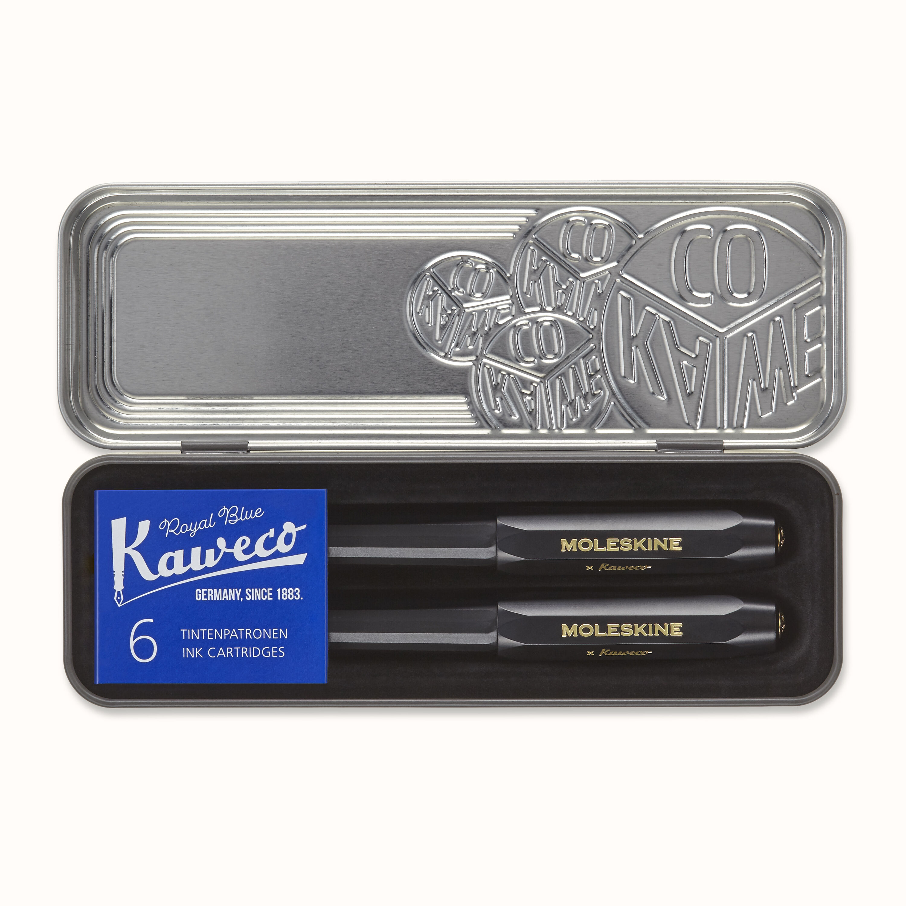 Fountain Pen and Ballpen Set Moleskine x Kaweco Black | Moleskine