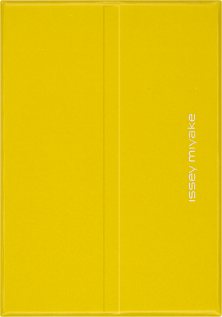 BUSINESS CARD HOLD. YELLOW ISSEY MIYAKE