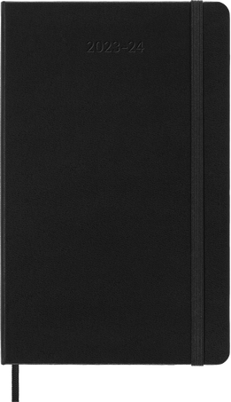 Classic Planner 2023/2024 Large 18M DAILY LG BLK HARD