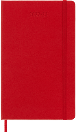 Classic Planner 2022/2023 18M WKLY NTBK LG S.RED HARD