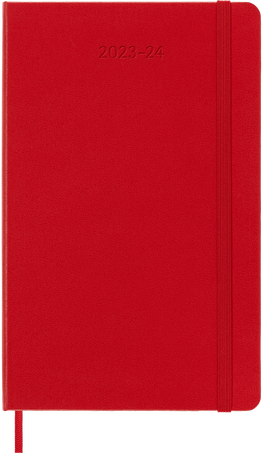 Moleskine 2024 Horizontal/ Week to View Planner, Large, Soft Cover