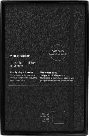 LC NB LEATHER LG RUL SFT OP.BOX BLK