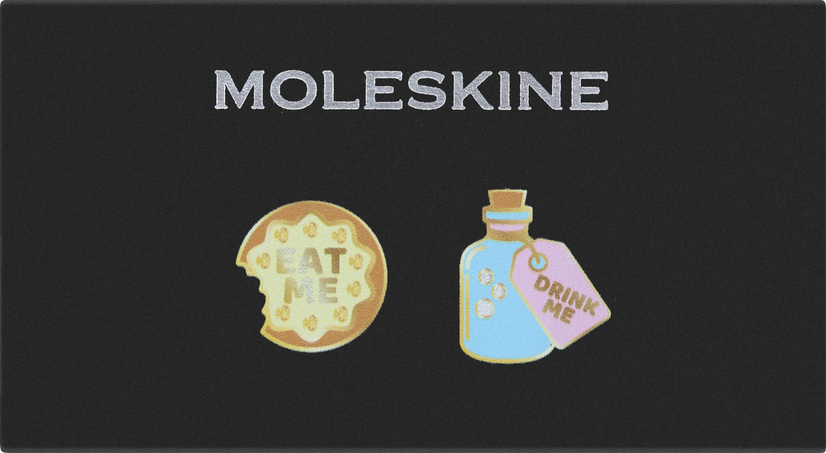 LE ALICE-2 PINS BUNDLE (EAT ME+DRINK ME)