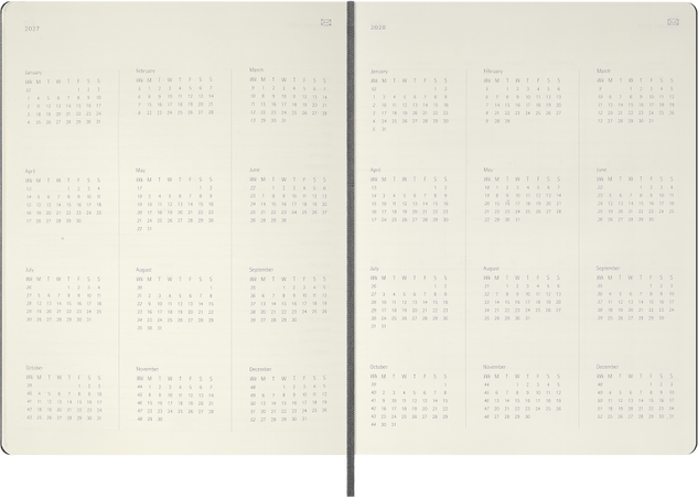 12M SMART PLANNER PRO WV BLK