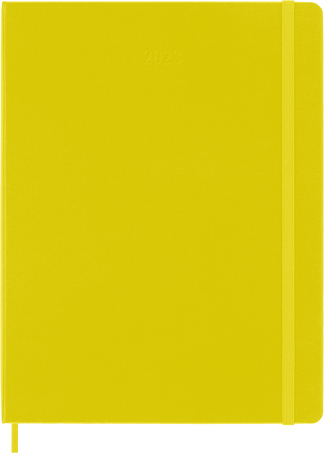 Classic Planner 2023 Weekly 12-Month, Yellow - Front view
