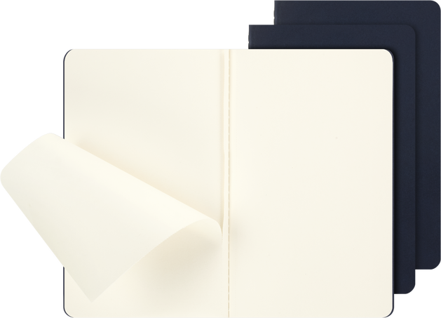 CAHIER JNLS LG PLA INDIGO.BLU