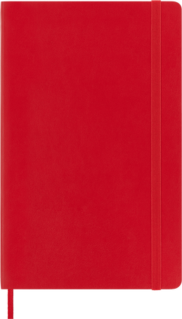 Carnet Classic Couverture souple, Rouge  Écarlate - Front view