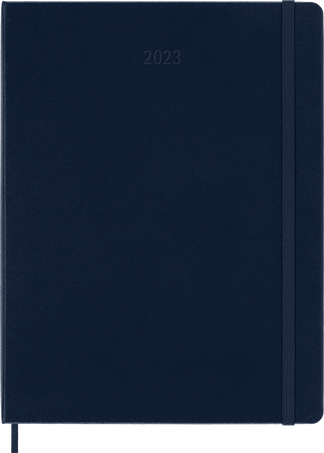 Classic Kalender 2023 12M WKLY NTBK XL SAP.BLUE HARD