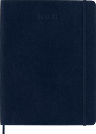 Classic Planner 2022/2023 Weekly 18-Month, Sapphire Blue - Front view