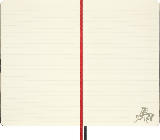 HORSE-LARGE RUL NTBK NO BOX_CALLIGRAPHY