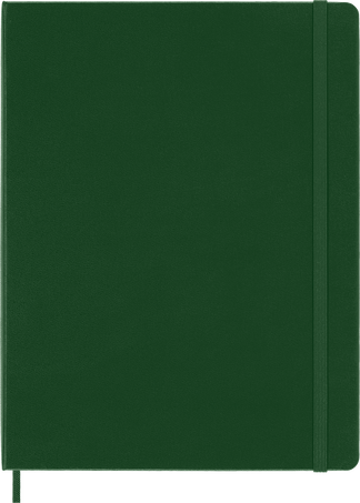 Classic Notizbuch NOTEBOOK XL RUL MYRTLE GREEN HARD