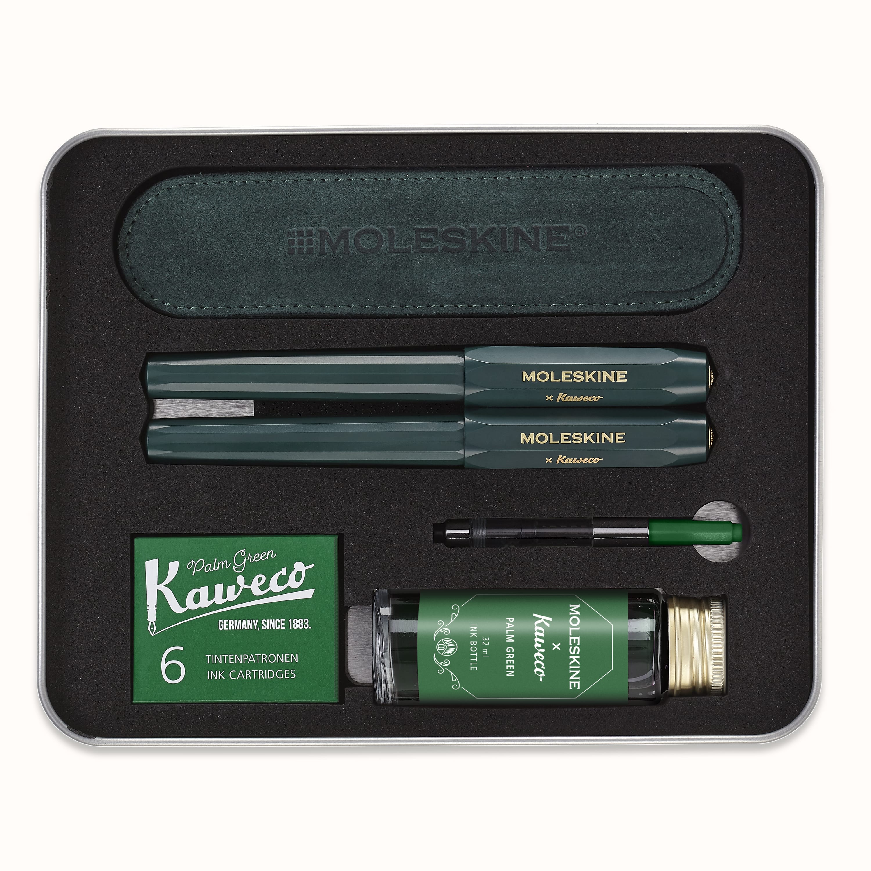 Set styloplume et stylo roller Moleskine x Kaweco Noir Moleskine