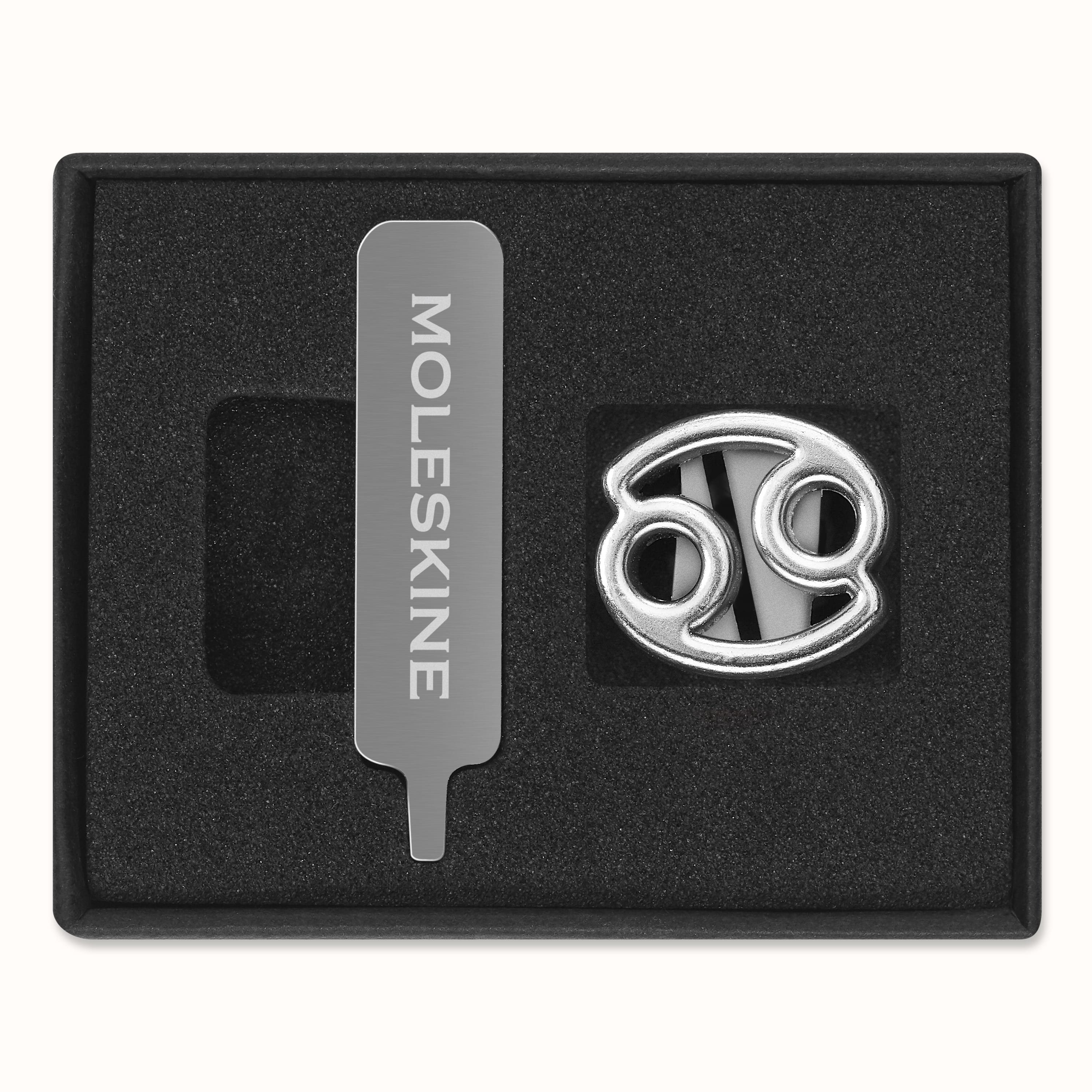 字母和符號巨蟹座銀| Moleskine