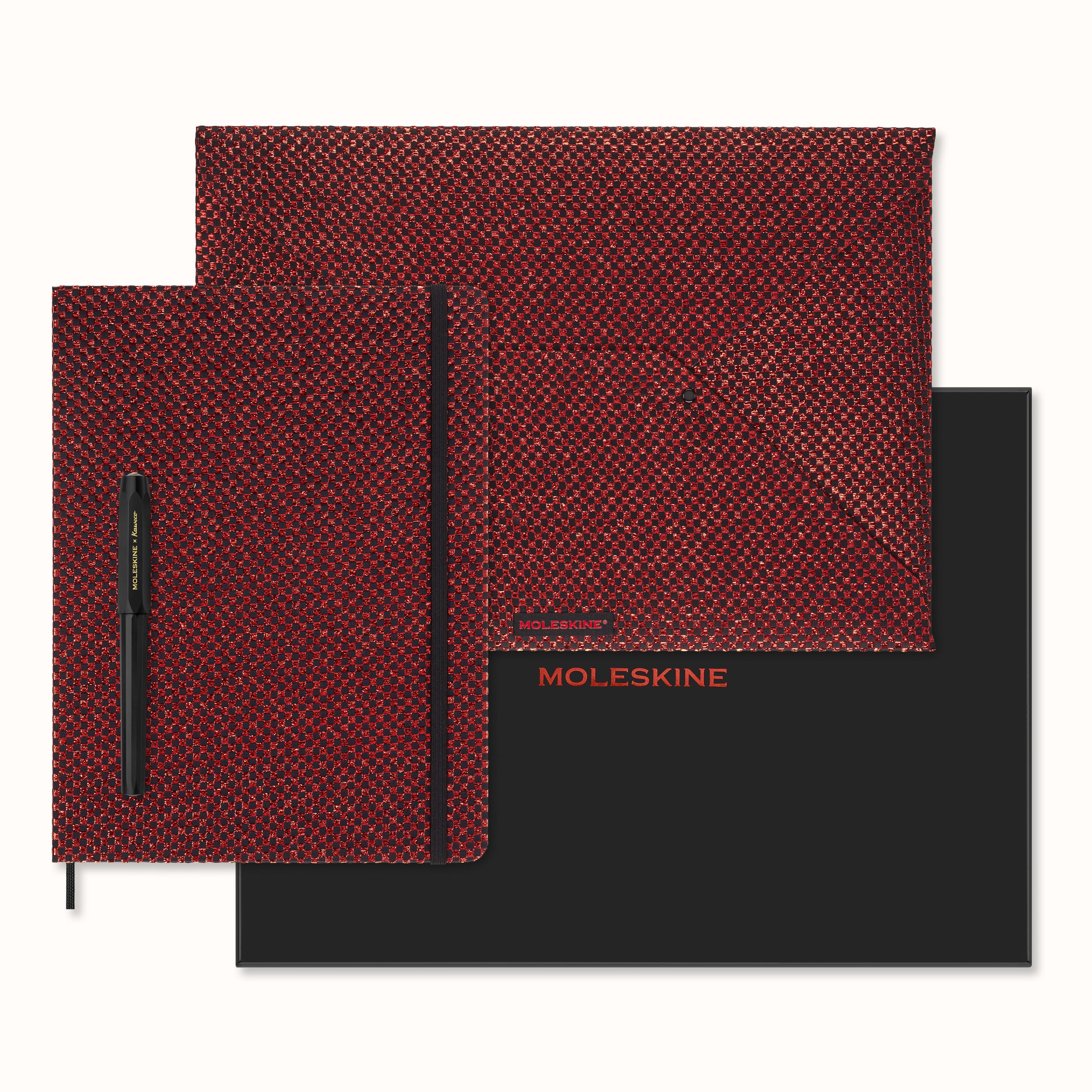 Shine Collector's Box Undated Weekly Planner, Envelope, Kaweco Fountain Pen  Metallic Red | Moleskine