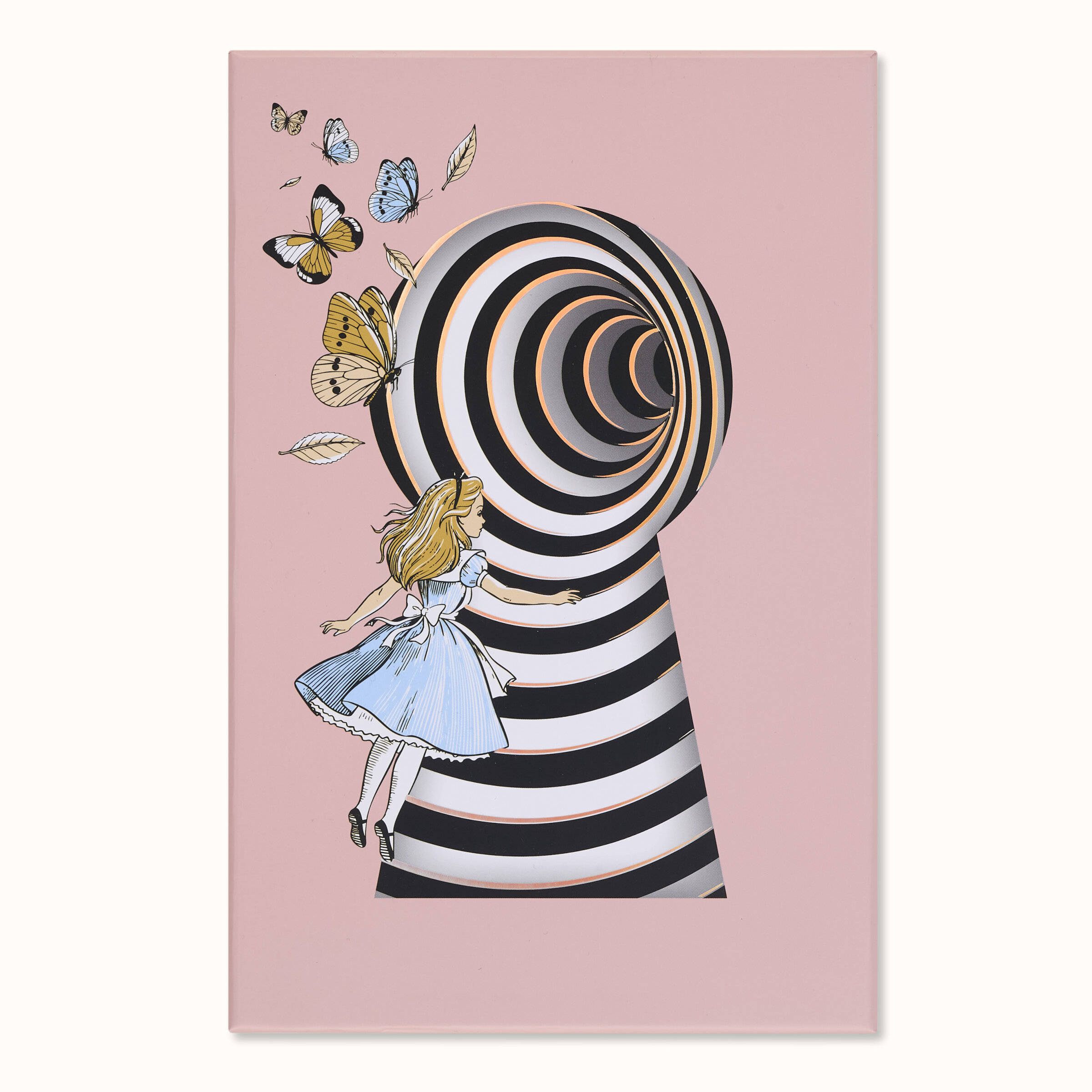 Alice's Adventures in Wonderland Notebook Large, ruled, hard cover