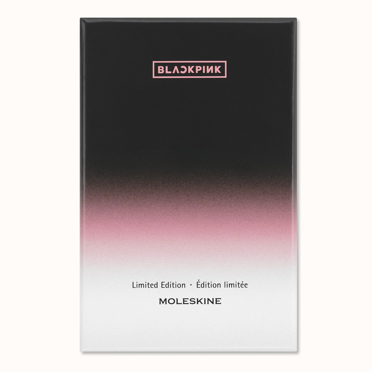 BLACKPINK x Moleskine Notebook XS, faux fur, hard cover, plain