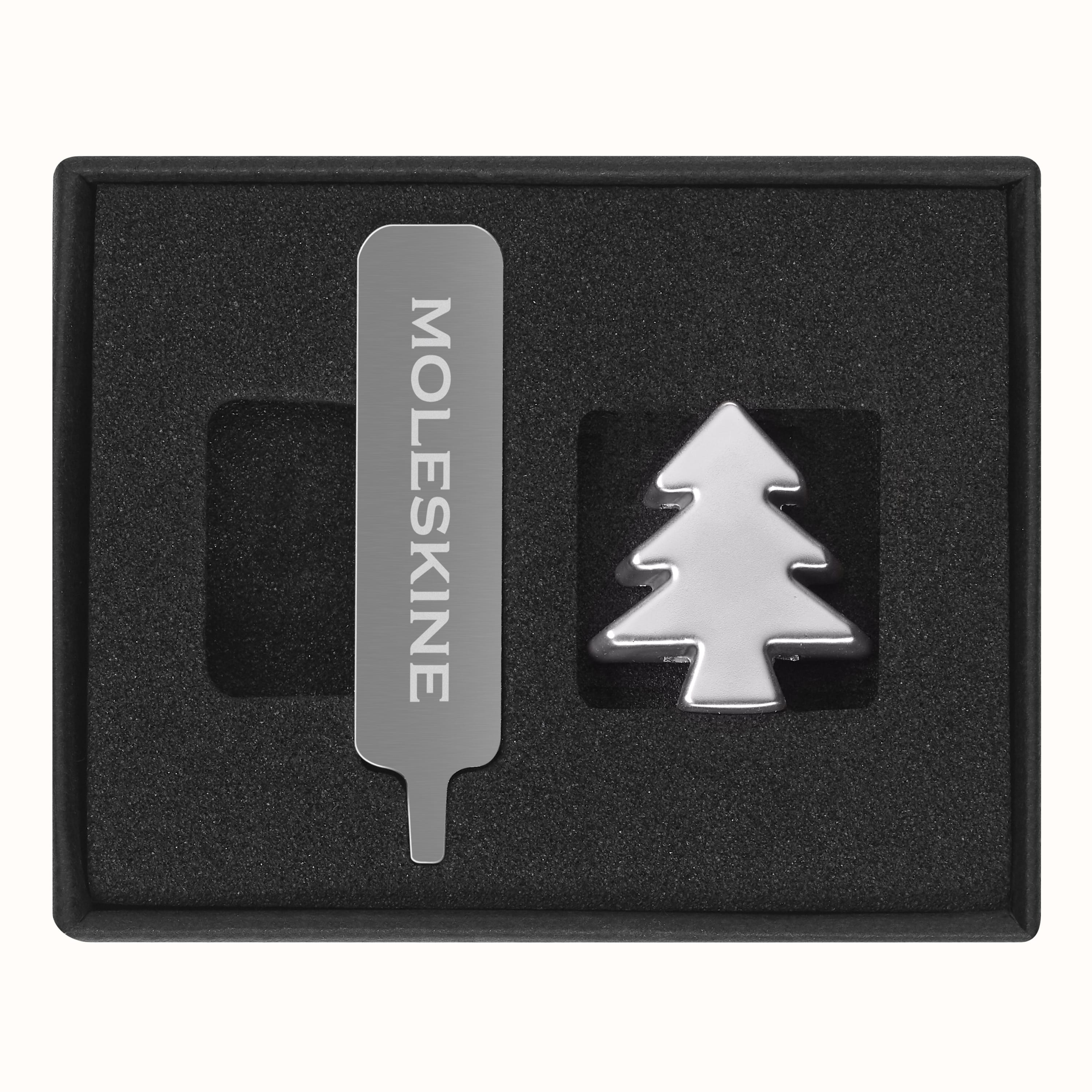 Letters and Symbols Christmas Tree Silver | Moleskine