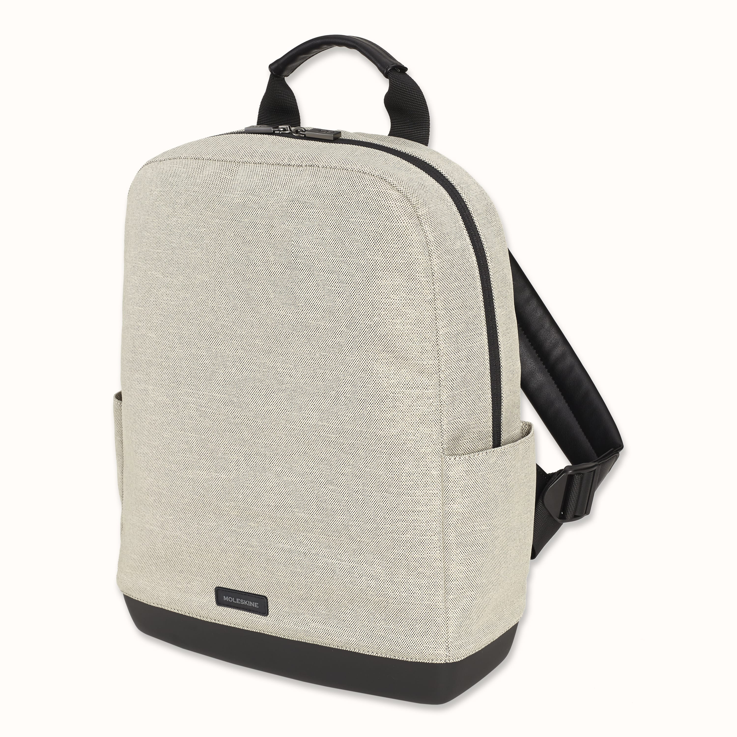Zaino Tela Collezione The Backpack Bianco Guscio D'Uovo Moleskine