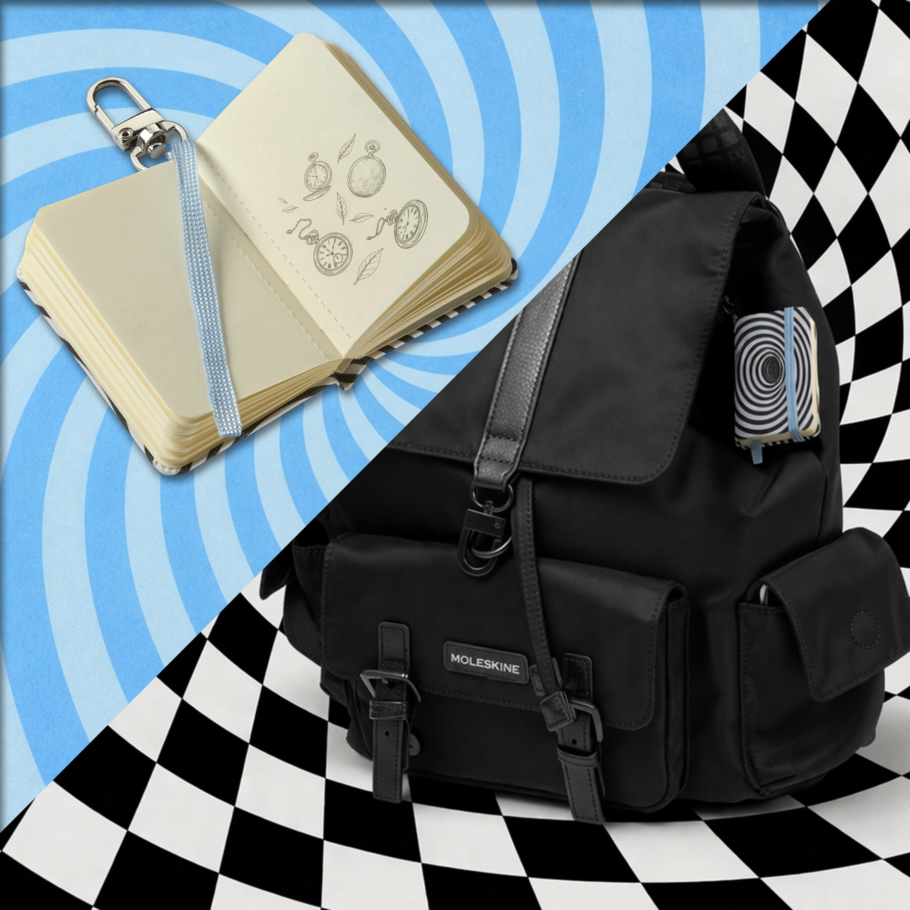 The Mini - Notebook Charm - Alice's Adventures in Wonderland