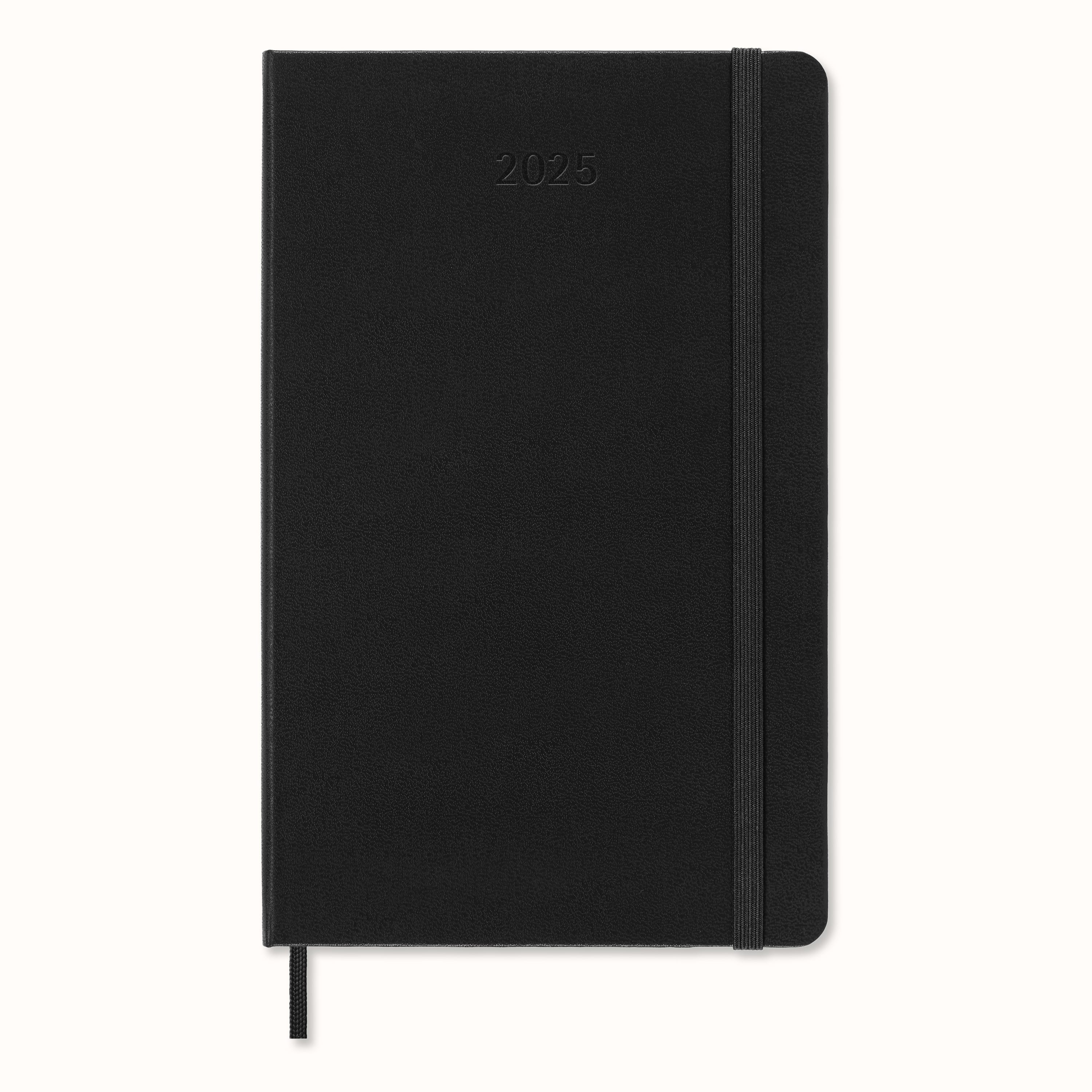 Agenda De Poche 2026 - Semainier A7 - Cuir Synthétique Noir - Léger, Compact - Pour Bureau, Étudiant, Organisation