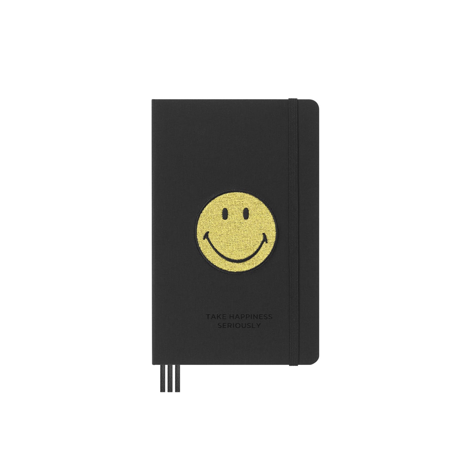 Smiley® Planner Threemonth, undated Black Moleskine