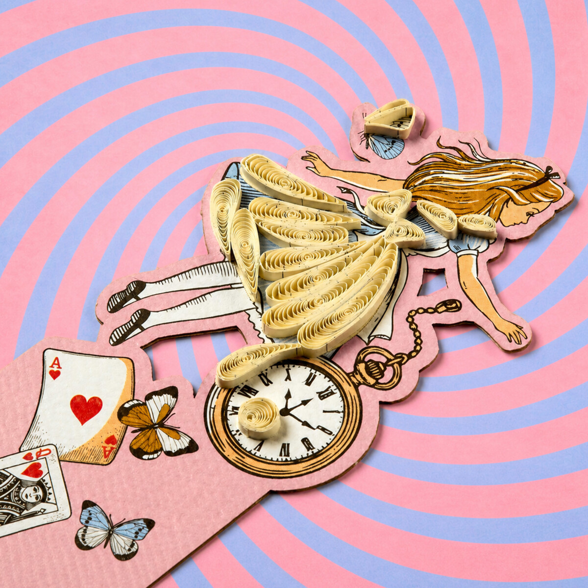Alice's Adventures in Wonderland Origamo Bookmark