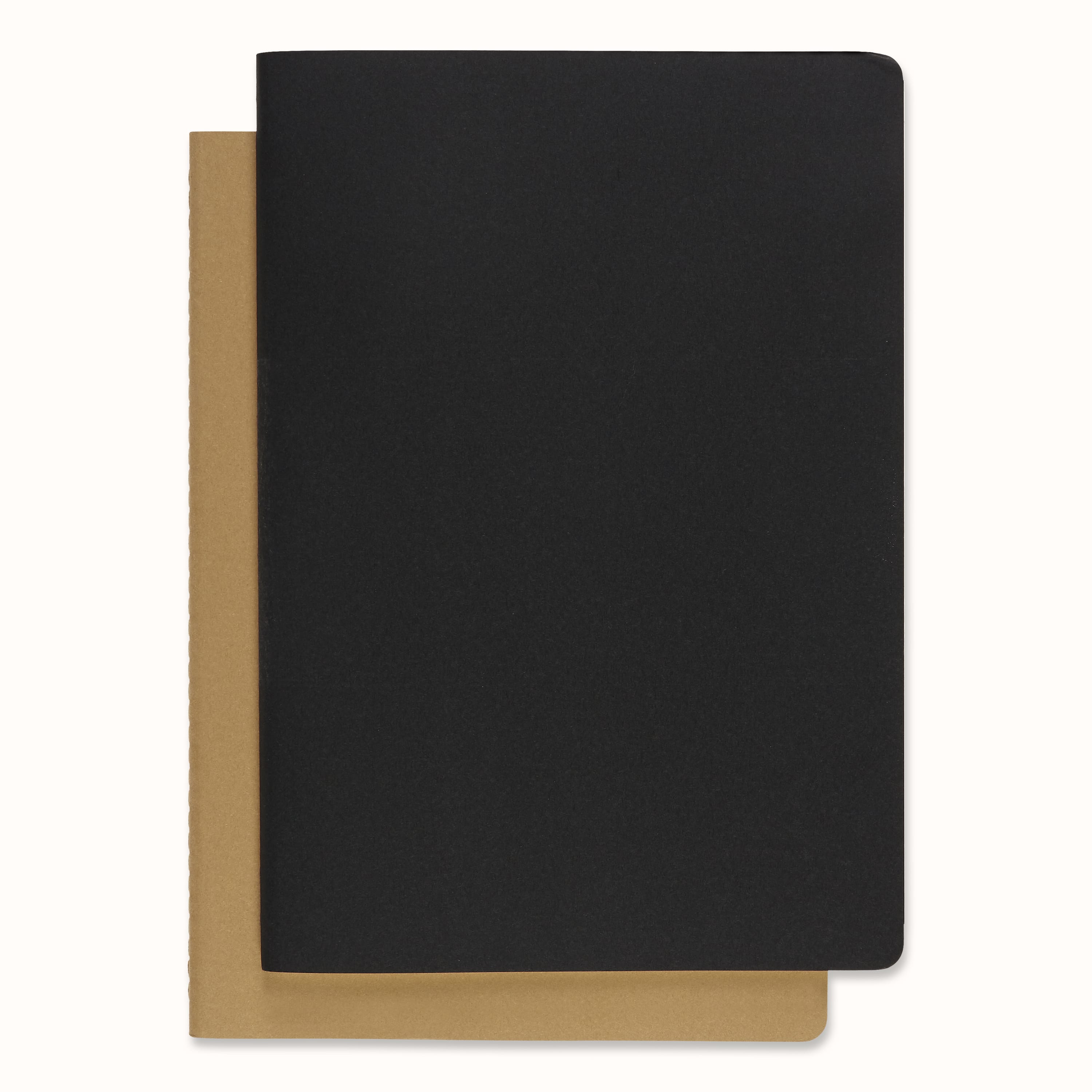 Moleskine Subject Cahier Journals Set of 2 - Black / Kraft – jennibick50.com
